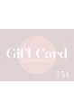 Tarjeta Regalo 75€