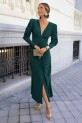 Vestido Favilli verde botella
