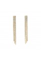 Pendientes Hutt dorado