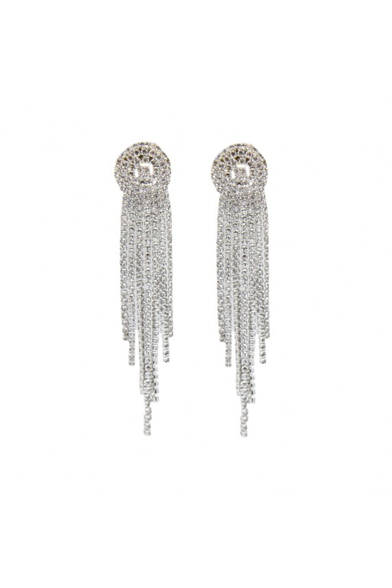 Pendientes Sykers plata