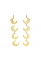 Pendientes Reka dorado