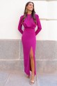 Vestido Gonov buganvilla