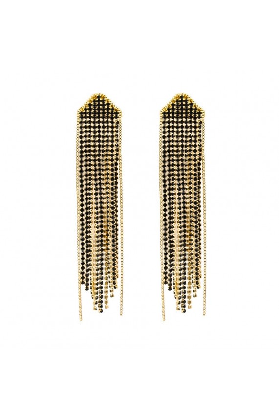 Pendientes Dali negro