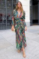 Vestido Koff verde botella