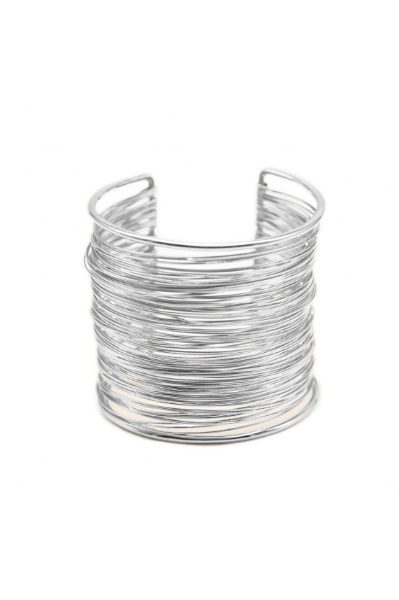 Pulsera Cirebon grande plata