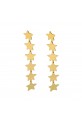 Pendientes Forward dorado