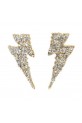 Pendientes Kozani dorado