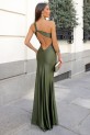 Vestido Kaerts verde caza
