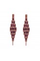 Pendientes Bennetti buganvilla