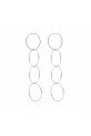 Pendientes Uarga plata