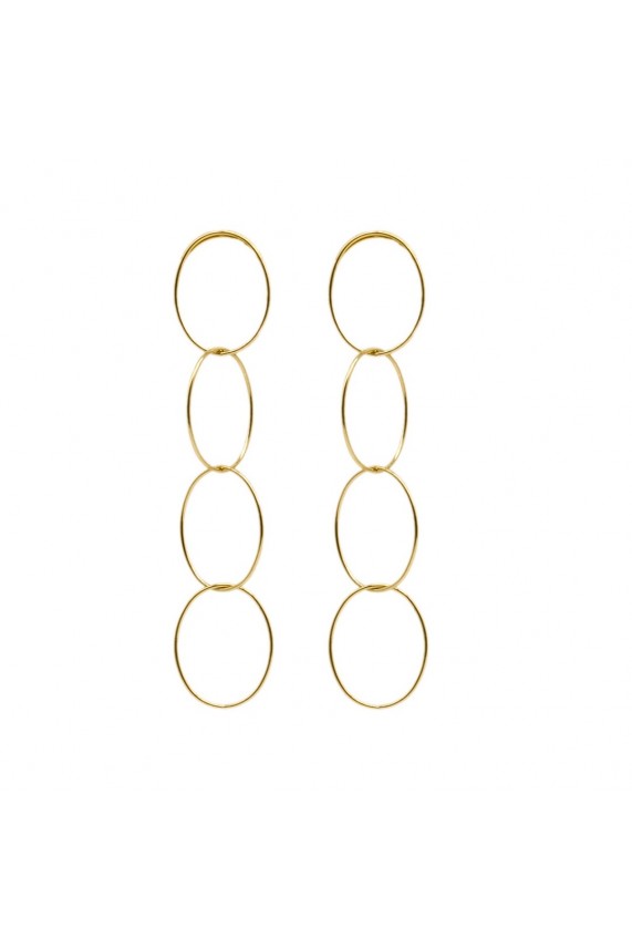 Pendientes Uarga dorado
