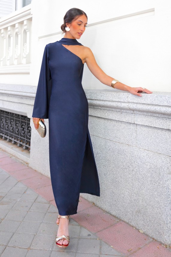 Vestido Vernazza azul marino