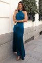 Vestido Arzilli azul cobalto