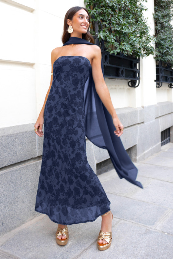 Vestido Kulset azul marino