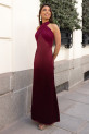 Vestido Arzilli burdeos
