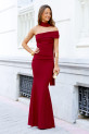 Vestido Bartoli burdeos