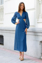 Vestido Jastrab azul