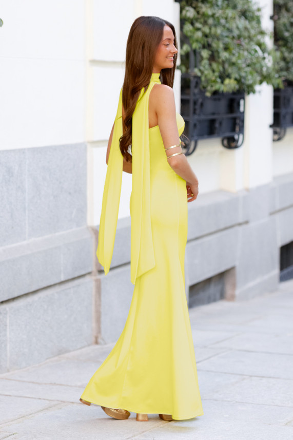 Vestido Bicelli amarillo