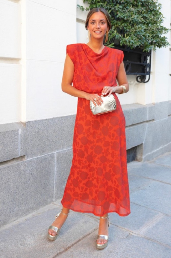 Vestido Barson teja