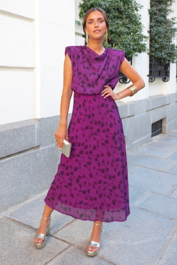 Vestido Barson buganvilla