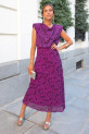Vestido Barson buganvilla