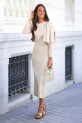 Vestido Jones beige