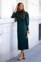 Vestido Jones verde botella