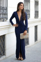 Vestido Gadey azul marino