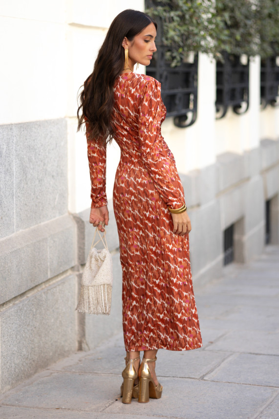 Vestido Dolven teja