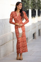 Vestido Dolven teja