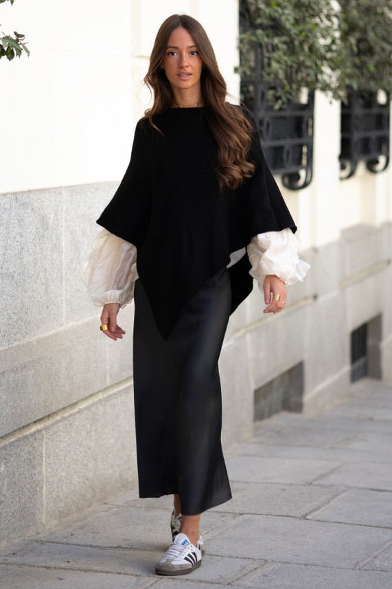 Falda Sunset negro