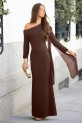 Vestido Soho marrón