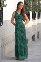 Vestido Georg verde botella