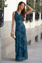 Vestido Georg azul cobalto